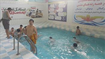 آموزش شنا  -  آلبوم تصاویر مدرسه هوشمند دیباگران
