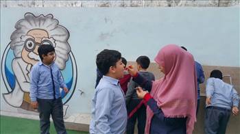 مصرف وارنیش فلورائد -  آلبوم تصاویر مدرسه هوشمند دیباگران