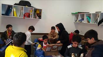 رباتیک کلاس خانم اردشیری -  آلبوم تصاویر مدرسه هوشمند دیباگران