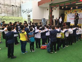 مراسم آغازین و ورزش  -  آلبوم تصاویر مدرسه هوشمند دیباگران