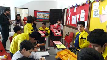 ترانزیستور,LED,مقاومت , کلاس رباتیک پایه ششم 