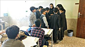 بازدید از مدرسه استثنایی جواد الائمه ساری - آلبوم تصاویر مدرسه هوشمند دیباگران