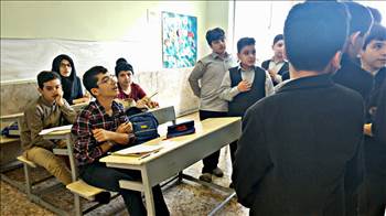 بازدید از مدرسه استثنایی جواد الائمه ساری  -  آلبوم تصاویر مدرسه هوشمند دیباگران