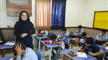 برگزاری امتحانات -  آلبوم تصاویر مدرسه هوشمند دیباگران