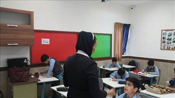 برگزاری امتحانات -  آلبوم تصاویر مدرسه هوشمند دیباگران