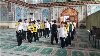 بازدیداز مسجد محمدرسول الله  -  آلبوم تصاویر مدرسه هوشمند دیباگران