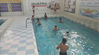 آموزش شنا  -  آلبوم تصاویر مدرسه هوشمند دیباگران