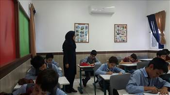 برگزاری امتحانات -  آلبوم تصاویر مدرسه هوشمند دیباگران