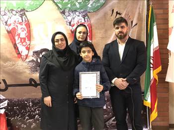 برگزاری مراسم گرامیداشت یوم الله 22 بهمن و تجلیل ا -  آلبوم تصاویر مدرسه هوشمند دیباگران