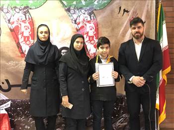 برگزاری مراسم گرامیداشت یوم الله 22 بهمن و تجلیل ا -  آلبوم تصاویر مدرسه هوشمند دیباگران