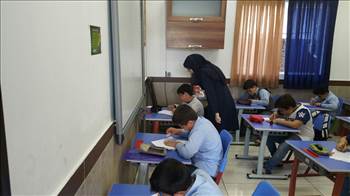 برگزاری امتحانات -  آلبوم تصاویر مدرسه هوشمند دیباگران